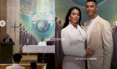 Altos Pop foi a primeira página a revelar o nome do padre que abençoou casamento de Cristiano Ronaldo