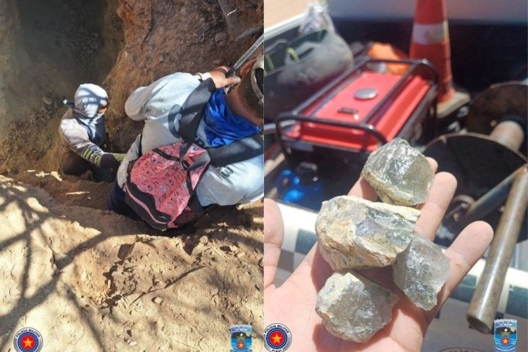 Polícia Militar desmantela garimpo ilegal e apreende equipamentos no Piauí​‌​