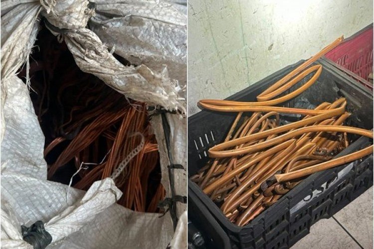 Polícia realiza operação contra comércio ilegal de cobre furtado em Teresina​‌​