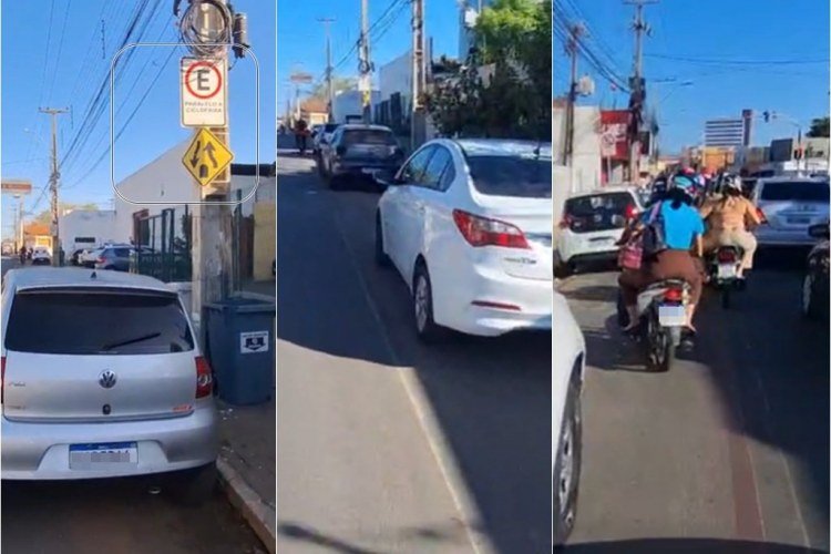 Ciclista denuncia obstáculos em Teresina no Dia Nacional do Ciclista​‌​
