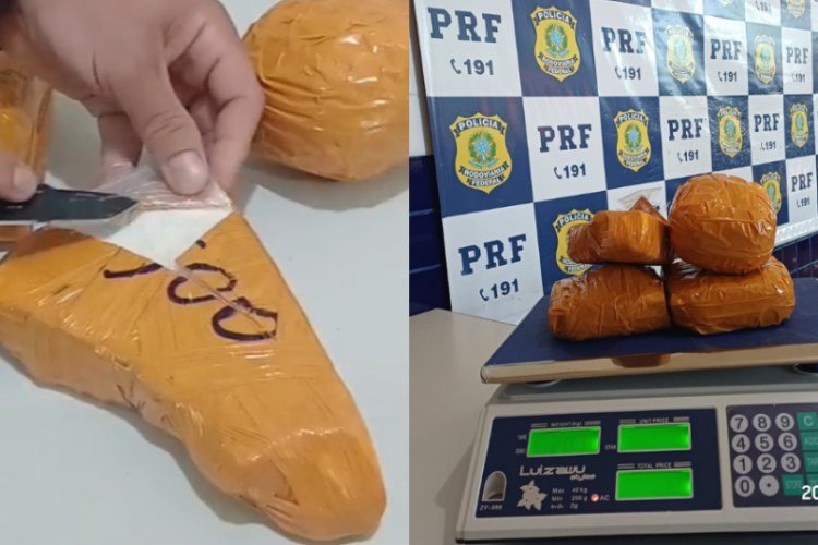 Homem é preso em Floriano suspeito de transportar 2 kg de drogas em ônibus​‌​