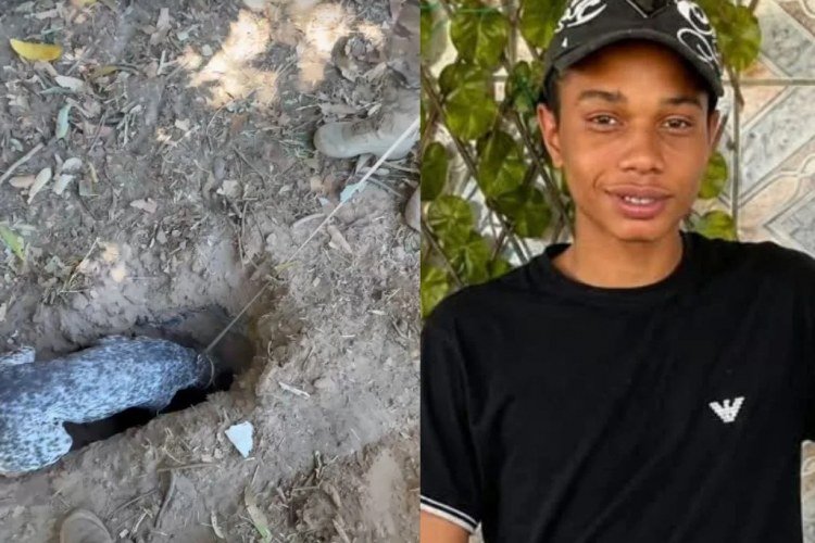 Cão farejador localiza corpo de jovem em cova rasa no Piauí​‌​
