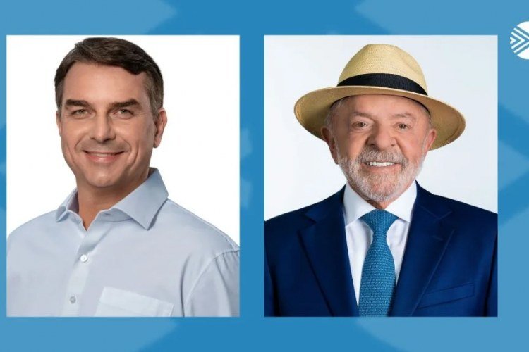 Flávio Bolsonaro e Lula empatam em pesquisa Datafolha para o segundo turno​‌​