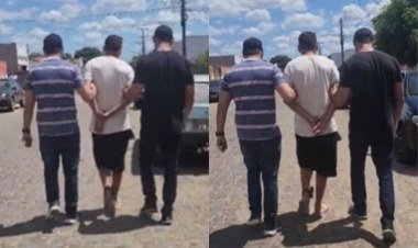 Homem é preso por agredir ex-companheira e descumprir medida protetiva em Valença do Piauí​‌​