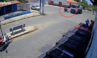 Criança de 10 anos morre em acidente com caminhão-caçamba no Piauí​‌​