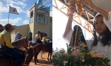 Festa de Nossa Senhora Aparecida reúne multidões de fiéis no Piauí​‌​