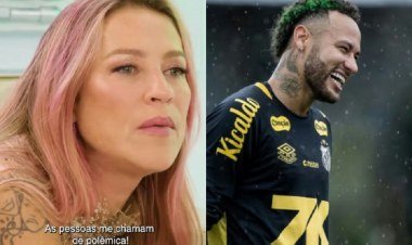 Luana Piovani critica Neymar após declaração de voto: “mulher torta de tanto chifre”​‌​