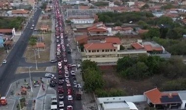 Apoio a Lula mobiliza manifestantes em Parnaíba​‌​