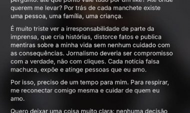 Rayane Figliuzzi se pronuncia sobre polêmicas com Belo e pede respeito​‌​
