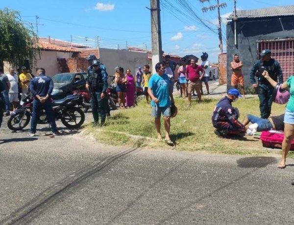 Policial reage a assalto e suspeito é baleado em Teresina​‌​