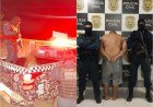 Suspeito de homicídio e tráfico é preso após tentativa de fuga em Esperantina​‌​